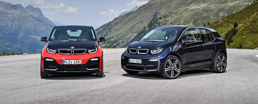 THE NEW BMW i3 AND i3s.