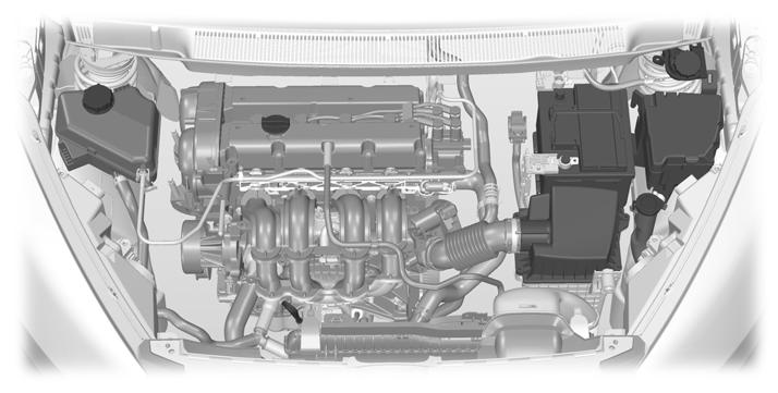 Maintenance UNDER HOOD OVERVIEW - 1.6L DURATEC-16V TI-VCT (SIGMA) A B C D E163006 H G F E A B C D E F G H Engine coolant reservoir * : See Engine Coolant Check (page 188).