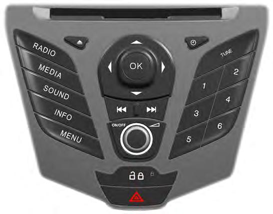 Audio System O A B C D E F N M L G K J I H E156613 A B C D E F G H Eject: Press the button to eject a CD. Cursor arrows: Press a button to scroll through on-screen choices.