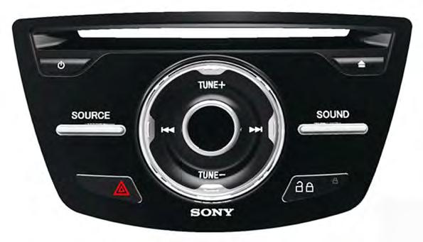 Audio System A B C D E E156663 J I H G F A B C D E On, Off: Press the button to switch the audio system on or off. CD Slot Where you insert a CD.