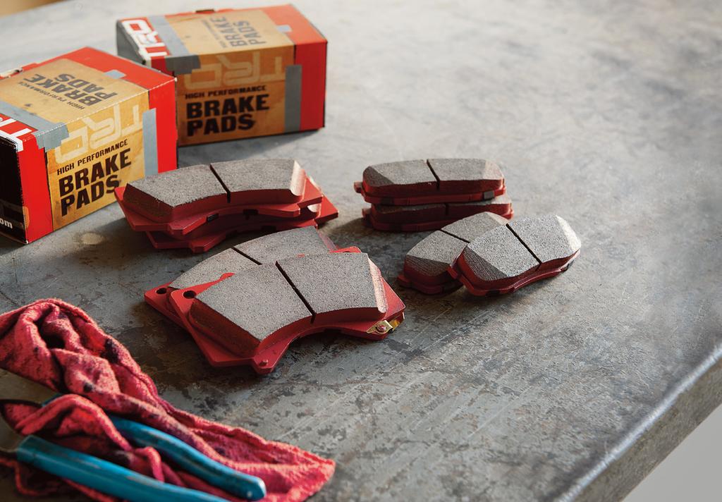 4 /8 TRD Performance Brake Pads Whether you re boulder bashing or stuck in traffic, you quickly realize the left pedal is just as crucial as the right.