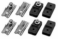 COMLINE OSP Wall-Mount Cabinet Packages and Accessories Cage Nut Package Twenty plated clip nuts fit all rackmounting angles with.281-in. (7-mm) diameter holes (through-hole type).