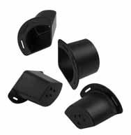 Fiber Management Spool Fiber Management Spools mount inside the cabinet and help maintain proper bends when routing cable. Molded of black plastic. Includes thread-forming M5 mounting screws.