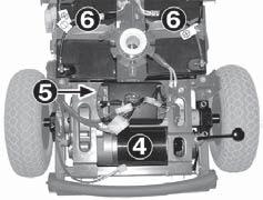 13.7 The drive unit The complete drive unit is located in the rear of the Strider and consists of the following main components: the drive motor with