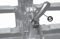 Repairs - mechanics Checking the clamping bolt setting.
