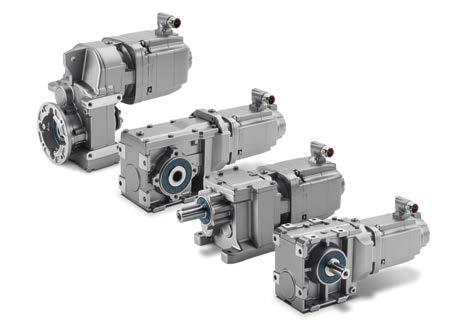 All components operate together in a coordinated fashion: SIMOTICS S servo geared motors Whether cyclic motion in packaging machines, positioning for storage and retrieval machines or path control in