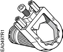 GBB/GIB Series Non-spring Return, 24 Vac, Modulating Control Technical Instructions Accessories, Continued Figure 5. Tandem Mounting Bracket. Figure 6. Special Shaft Adapter. ASK73.