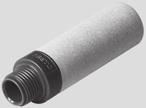 Silencers UO Technical data Use only for vacuum generators VN-T2/T3 Special minimal resistance silencer Facilitates trouble-free operation of the vacuum generator M7 Gx G¼ Product weight [g] 2.
