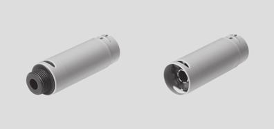 Silencers UOM/silencer extensions UOMS Technical data Use only for vacuum generators VN-T4/T6 Special minimal resistance silencer Facilitates trouble-free operation of the vacuum generator Silencer