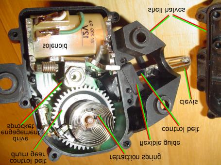 separated showing internal components BMW