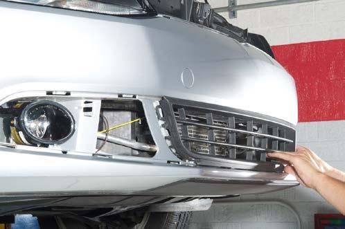 Install the Fog Lights Step 12 - einstall the grilles With the lights tested and working,