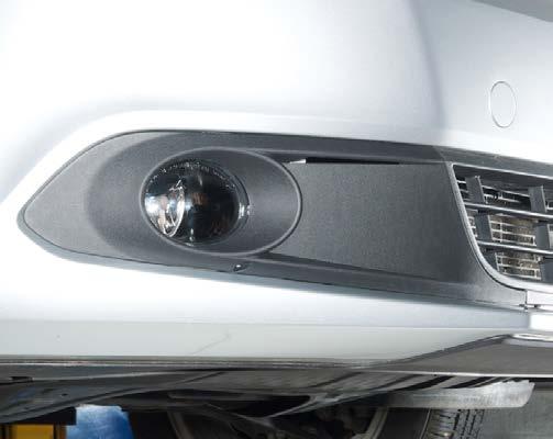 VW Jetta MKVI Step 13 - einstall the grilles Snap the new fog light grilles in place to