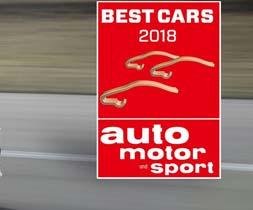The Polo sets a new standard in the small car segment Auszeichnung Best Cars 2018 für den Polo in der Kategorie Kleinwagen von AUTO MOTOR UND SPORT The up!