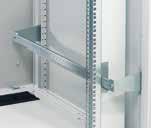 Material: steel Finish: RAL 7035 Delivery comprises: 1 baying kit Baying kit PX Rack an PX/SP Rack 7690200 Feet The feet can be retrofitted to the underside of the cabinet.