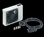 VI. System Accessories IT Enclosures Also see general system accessories from page 86 Active ventilation set with one fan (for PC case basic/comfort) The ventilation unit is
