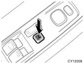 CY12008 If you push in the window lock switch on the driver s door, the back window cannot be operated.