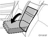 06 06.08 Armrest Seat heaters CAUTION Adjust the center of the head restraint so that it is closest to the top of your ears. After adjusting the head restraint, make sure it is locked in position.