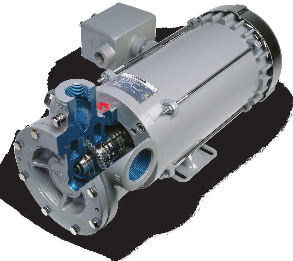 Regenerative Turbine Pumps Features and Benefits High flow inlet and discharge: Provides higher efficiency and greater capacity.