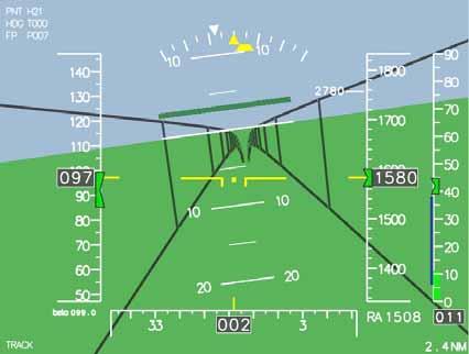 Main Rotor Noise Reduction Increase of blade-vortex-distance ( miss distance ) by noise abatement flight procedures.