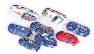 discoloured 15-20 3174 13 various loose Scalextric and other slot racing cars, mixed example, some A/F, to include Porsche 959, Benetton Formula 1 Car and others 40-60 3175 A large quantity of mixed