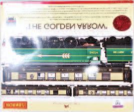 2635 (M-BM) 50-60 Lot 717 717 A Hornby R2369 Golden Arrow train pack containing British Railways malachite green, engine and tender No.