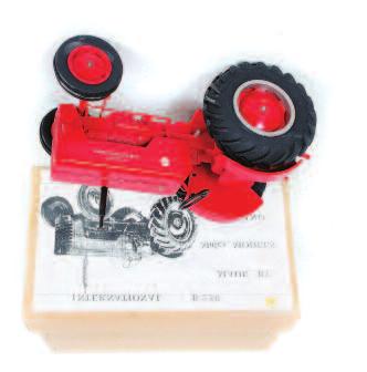 50-80 1212 Universal Hobbies 1/16th scale model of a Massey Ferguson MF35X, finished in red and grey, model number UH2692, in the original all card box (M-BNM) 50-80 1213 Universal Hobbies 1/16th