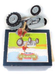 New Holland TS135A Tractor, Britains 9521 Volvo Tractor, and others 100-120 1292 Universal Hobbies Boxed 1/16th scale boxed tractor group, 3 examples, to include Fordson Power Major (VG-BVG),