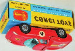 number 4, wire detailed wheels, in the original blue and yellow all card box, (NMM-BVG) 60-80 1648 Corgi Toys, 237 Oldsmobile Sheriff car,