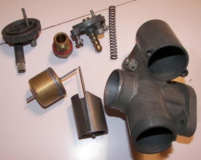 K-37 and K-37A K Carburetor Used in Dnepr M-72, MB-750 and K-750 750 cc Engines Later Replaced by K-38 and K-301 Motorcycle has Two