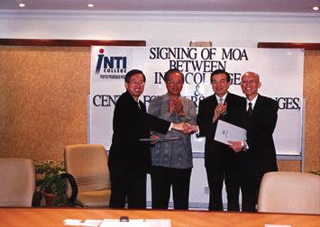 2001 15th Anniversary Dinner of the INTI Group of Colleges was held on 27 October 2001 at Sunway Lagoon Resort Hotel.
