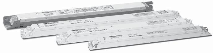 Electronic ballasts for compact fluorescent lamps Electronic Built-in Ballasts for T5 and T8 Lamps ELXd Dimmable with push key or DALI Complete implementation of the DALI-standard Low-power design