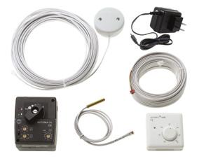 Control Kit w/ Remote Control 50 F 176 F, Valve Motor