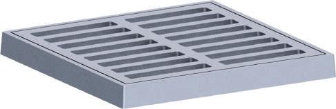 NEW JERSEY DOT TYPE A Grate: 635(FA=0in²) Grates: 6110(FA=5in²) Light USF 673 FRAME AND