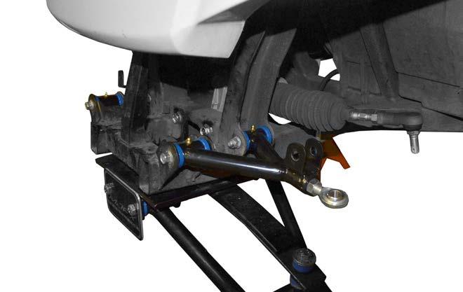7 Attach rear of Main Suspension Assembly to cart