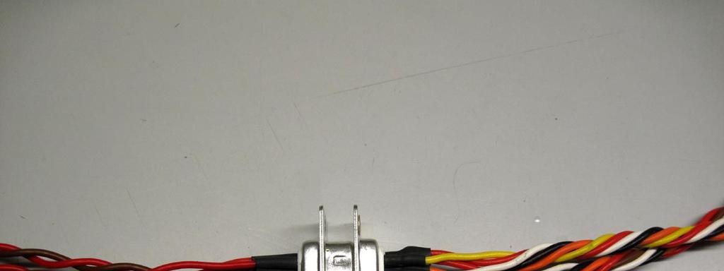 To connect the servos to the levers use two