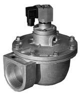 GOYEN T SERIES PULSE JET VALVES T Series DESCRIPTION High performance diaphragm valve with threaded ports. Available with integral pilot or as remotely piloted valve. Outlet at 90 to inlet.