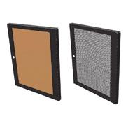 R8400/R8500 Doors Stand Alone Racks - 9 Smoked Polycarbonate or Perforated Steel Doors for R8400 and R8500 Flat Pack Rack Systems. Also available in Grey: R8450/XXG (replace XX with Size.
