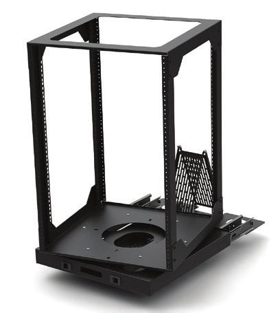 Open Tower Racks 12 12 - Open Tower Racks R8010 - Slide and R8010 - Slide and Rotate Rack System Rack Rotate Finish R8010 Slide and Rotate Rack System Slides out to 500mm / 20 Rotates 360 in either