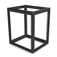 62" above floor height -Includes Removeable Tracks and Adjustable Stand Open Tower Racks