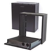 24 - Wall Mount Racks WMR Wall Mount Rack Enclosures Shallow wall mount rack enclosure Adjustable M6 threaded rack rail, with 6 locations, giving a maximum front clearance of 90mm / 3.54".