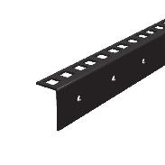 Rack Strip Accessories R0863 - Rack Strip Rack Strips & Rails - 33 Finish Thickness Available Sizes Weight R0863 1.5mm / 1/16" From 1 Space to 45 Spaces 0.9kg/1.97lb R0863/2MM 2.0mm / 0.