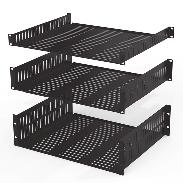 42 - Standard Rack Shelves RSU0x 388mm / 15.28" Deep Vented Rack Shelves with Rear Support. Material: 1.