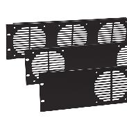 13lb Perforated Rack Panels R1268/3U F1-F3 - Fan Panels R1268V - Flanged Louvered Rack Panels Perforated Rack