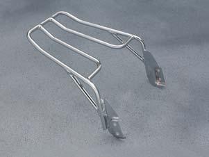 This rear fender rack is machined out of 6061 billet aluminum, and then polished and with