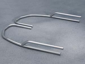 Wide Handlebars These wide bars are all about attitude, with a low, wide stance (3-5/8" rise,
