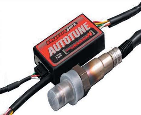 Distributed by Yamaha 3. Auto Tune for Power Commander V Once installed, the Auto Tune Kit monitors the fuel mixture (by installing the included Wide Band O ² sensor in the exhaust).