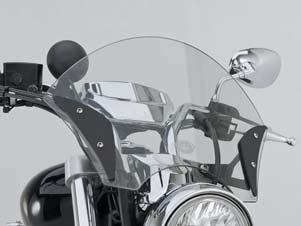 Stryker 8. NEW! Quick-Release Touring Windshield Made of tough 4.