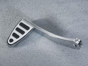 Billet Shift Arm with Stock Heel Shifter All the style of the single arm shifter, while retaining the stock