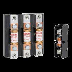 available 30-600A APPROVALS: All fuse blocks meet the