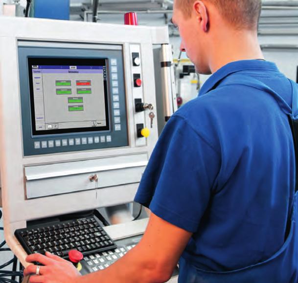 Control System The complete function control and monitoring of the machine and the supplementary equipment is ensured by the SMS group EPSS 12 press safety control system.